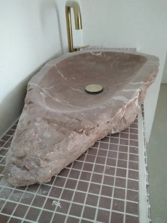 Pose de lavabo en pierre , Mions, TT PLOMBERIE